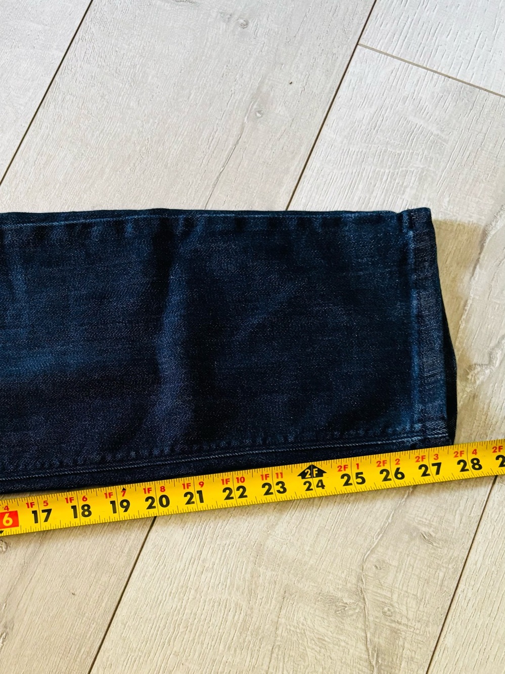 J.Jill Women’s Dark Indigo Wash Straight Leg Jeans size 14 petite - Picture 5 of 5